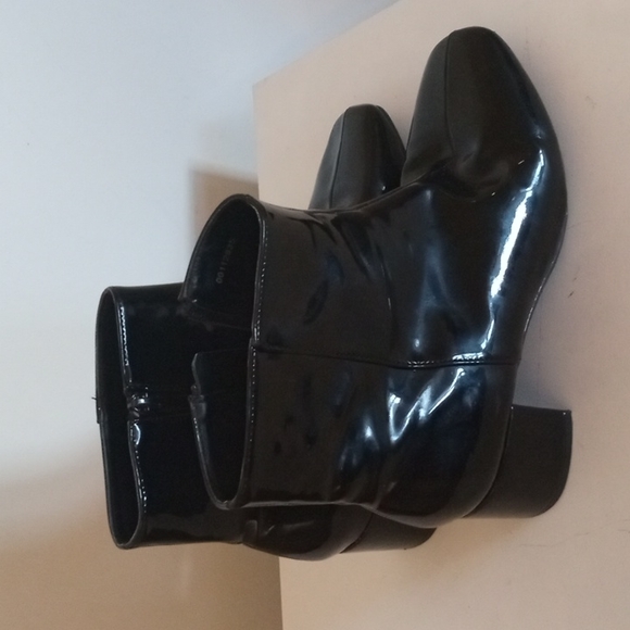 Forever 21 Shoes - COPY - Women's Black Patent Leather Ankle Boots Booties Size 8